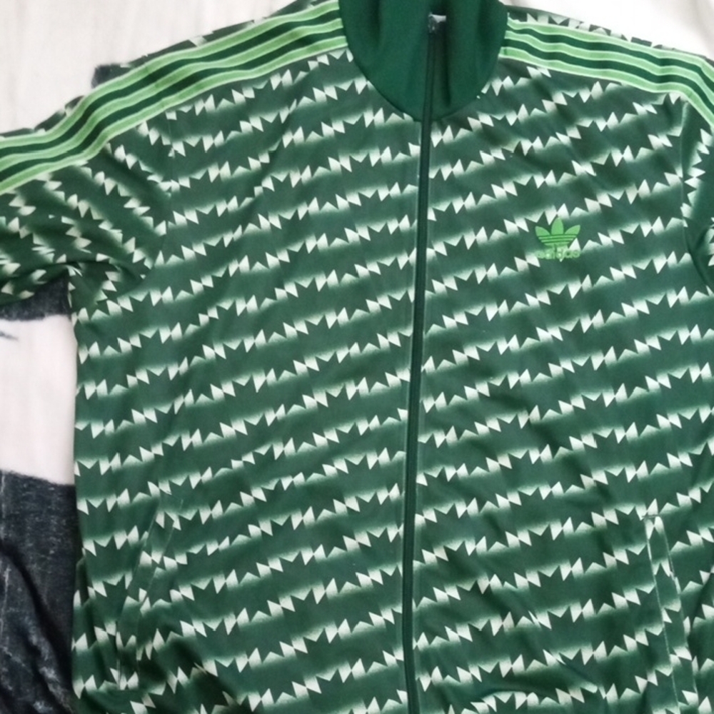 Adidas Green Track Jacket